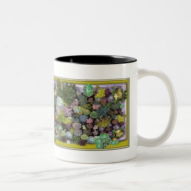 Ausgezeichnete Gartengestaltung Zweifarbige Tasse (Rechts)