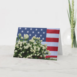 Ausgezeichneter Patriotismus Karte