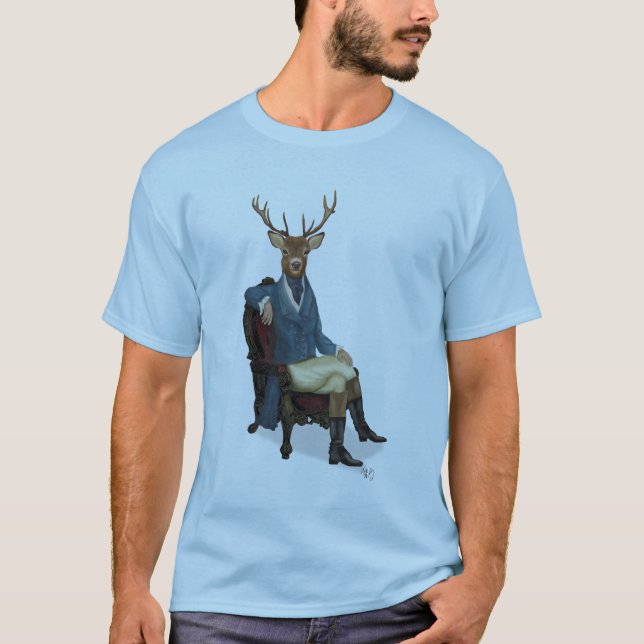 Ausgezeichnetes Hirsch Vollständig 3 T-Shirt (Vorderseite)