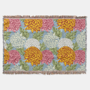 Ausgezeichnetes Muster mit Chrysanthemen Decke