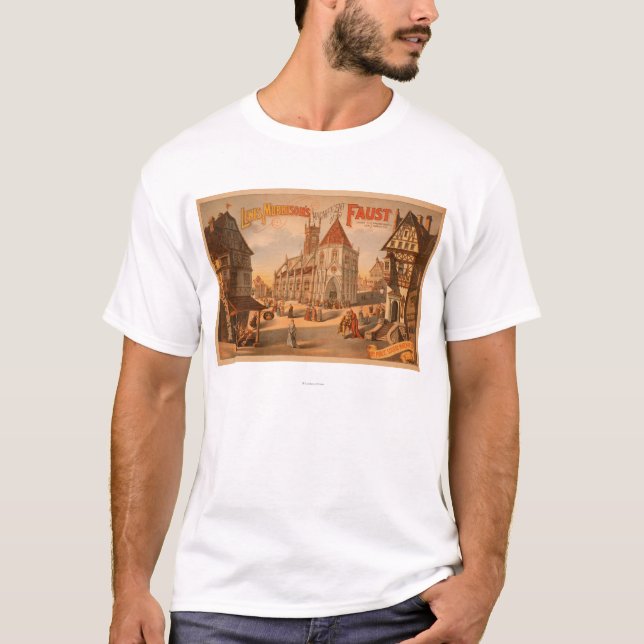 Ausgezeichnetes neues Plakat Fausts Nürnberg T-Shirt (Vorderseite)