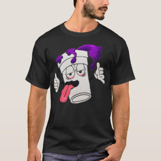 Ausgezogener Doppelcup T-Shirt