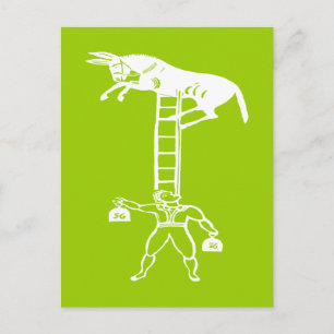 Ausgleich eines lebenden Donkey ~ Änderung der FAR Postkarte