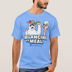 Ausgleich meiner Mahlzeit Retro PSA Light T-Shirt