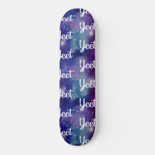 Ausklammerung der Yeet Expression Space Galaxy Skateboard