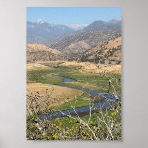 Ausläufer der Sierra Nevada  Poster