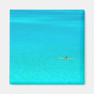 Ausleger-Kanu in Bora Bora Magneten Magnet