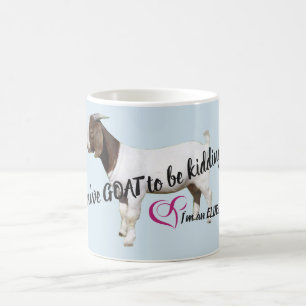 Auslese haben Sie die ZIEGE, zum ich zu scherzen Kaffeetasse