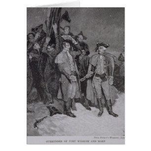 Auslieferung von Fort William und von Mary