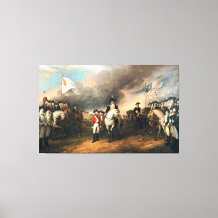 AUSLIEFERUNG VON LORD CORNWALLIS durch John Leinwanddruck