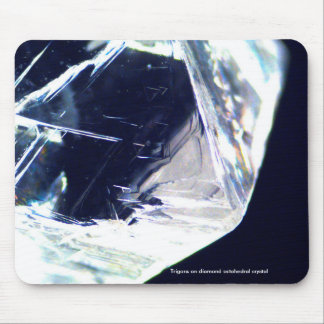 Auslöse auf Diamantoctahedral-Kristallmousepad Mousepad