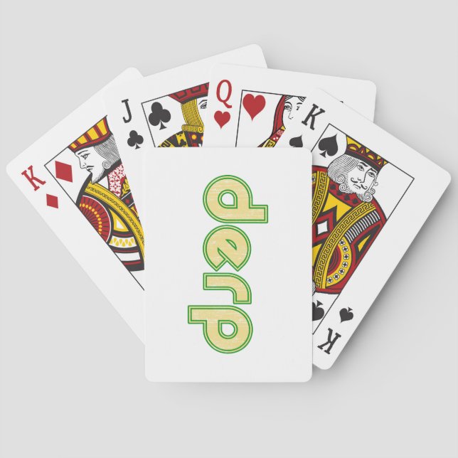 Ausnahme 1 spielkarten (Rückseite)
