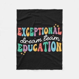 Ausnahmesonderpädagogik-Dream-Team Sped Ese Lehrer Fleecedecke