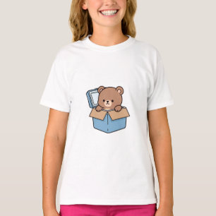 Auspacken Bär Kinder T-Shirt