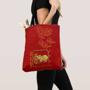 Auspicious Clouds Chinesisch Neujahr OX AoTB Tasche