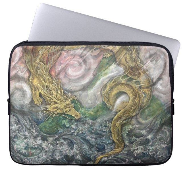 Auspicious Dragon (Zui-ryu) Laptopschutzhülle (Vorderseite)