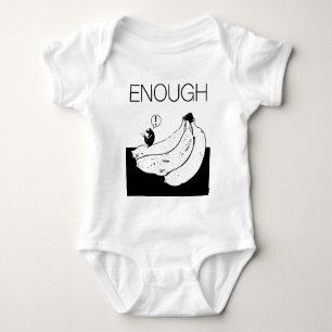 ausreichend (BGC transparent) Baby Strampler