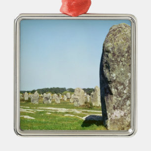 Ausrichtung der stehenden Steine, Megalithen Silbernes Ornament
