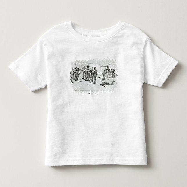 Ausrichtungs-Stände Kleinkind T-shirt (Vorderseite)
