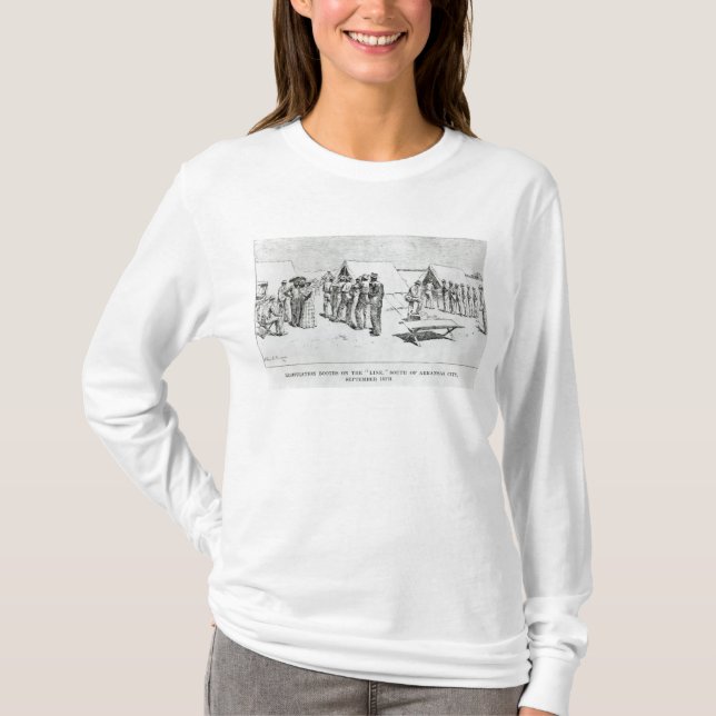 Ausrichtungs-Stände T-Shirt (Vorderseite)