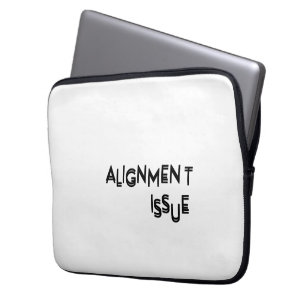 Ausrichtungsproblem Gepolsterte 13-Zoll-Laptoptasc Laptopschutzhülle