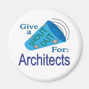 Ausrufen für Architekten Magnet