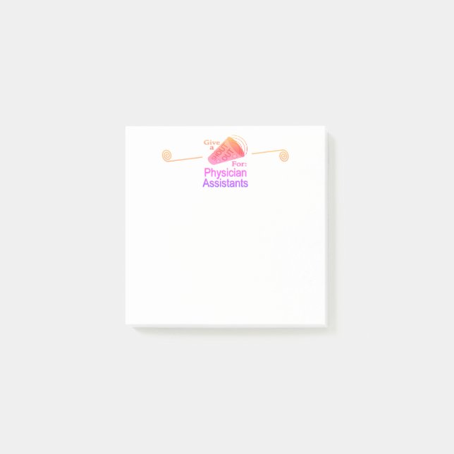 Ausrufen für Arztassistenten Post-it Klebezettel (Vorderseite)