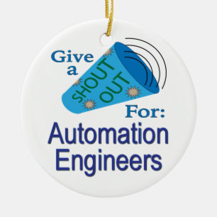 Ausrufen für Automatisierungstechniker Keramik Ornament