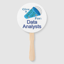Ausrufen für Datenanalytiker Fächer