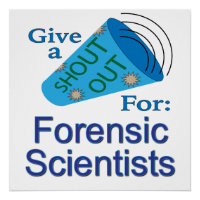 Ausrufen für forensische Wissenschaftler