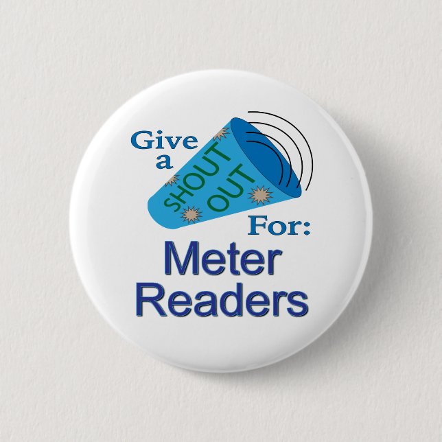 Ausrufen für Meter-Leser Button (Vorderseite)