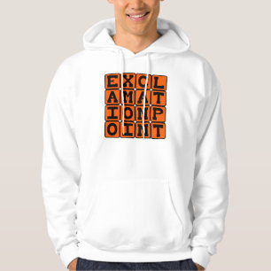 Ausrufezeichen, Art von Interpunktion Hoodie