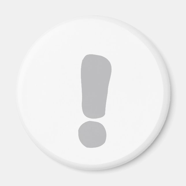 Ausrufezeichen ! magnet (Vorne)