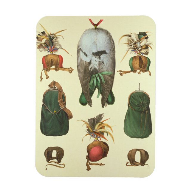 Ausrüstung für Falconry, von "Traite de Fauconneri Magnet (Vertikal)