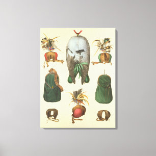 Ausrüstung für Falknerei, von 'Traite de Leinwanddruck