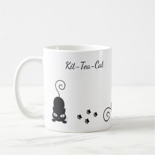 Ausrüstungs-Tee-Katzen-Weiß 11-Unze-klassische Kaffeetasse