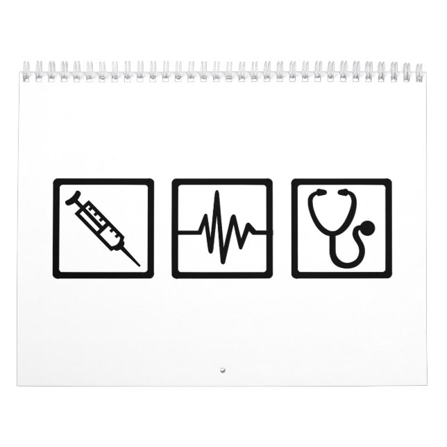 Ausrüstungsstethoskopspritze Kalender (Titelbild)