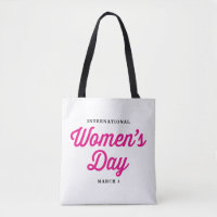Aussage der rosa internationalen Frauen Tages