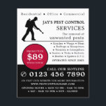 Ausscheider, Werbung für Schädlinge und Kontrollen Flyer<br><div class="desc">Exterminator,  Pest Kontrolle Werbung Flyer durch den Business Card Store.</div>