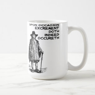 Ausscheidung Doth tatsächlich Occureth lustige Kaffeetasse