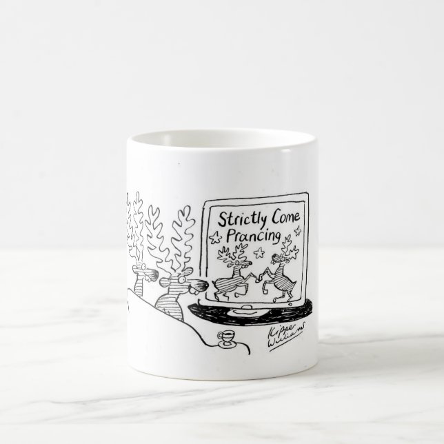 Ausschließlich gekommenes Tänzeln Kaffeetasse (Mittel)