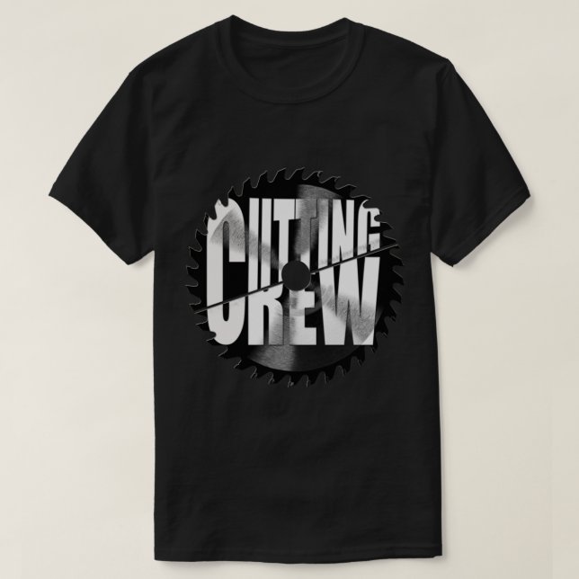 Ausschneiden von Crew für T - Shirt (Design vorne)