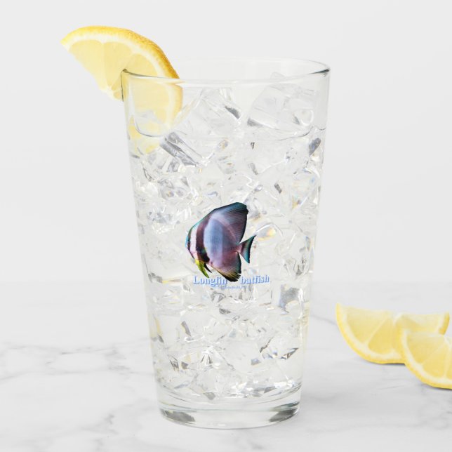 Ausschnitt von Haifischfischen Glas (Vorderseite Ice)