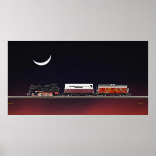 Ausschreibung für Lokomotiven Poster