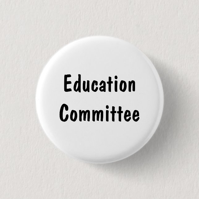 Ausschuss für Bildung Button (Vorderseite)