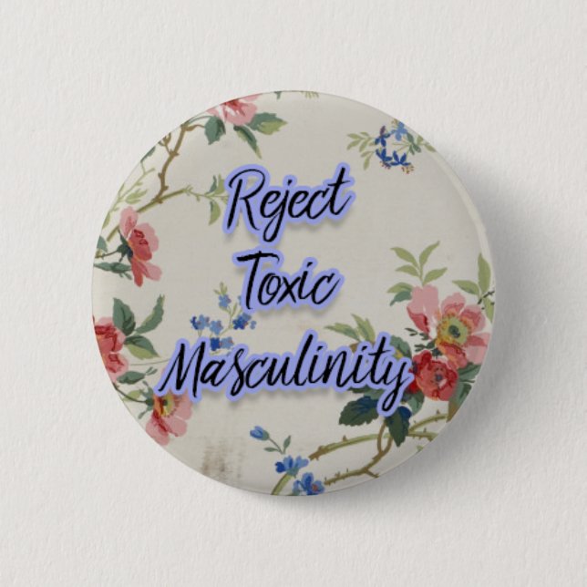 Ausschusssubstanzmännlichkeit Button (Vorderseite)