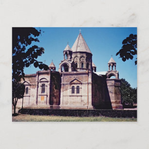 Außen der Kathedrale Etchmiadzin Postkarte