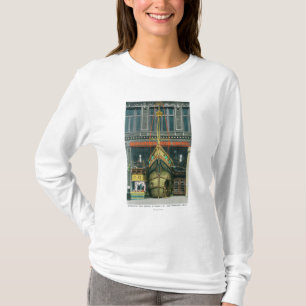 Außenansicht Bernsteins der Fisch-Grotte an T-Shirt