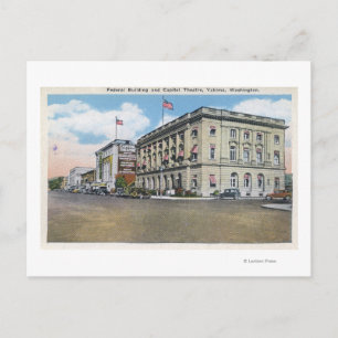 Außenansicht Bundesstaatliches Bldg, Hauptstadt Th Postkarte