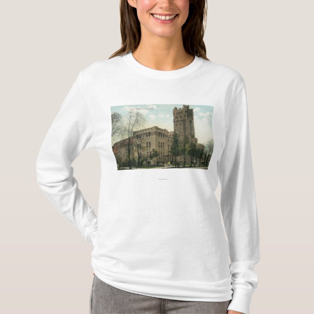 Außenansicht der 54. Regiment-Waffenkammer T-Shirt (Vorderseite)